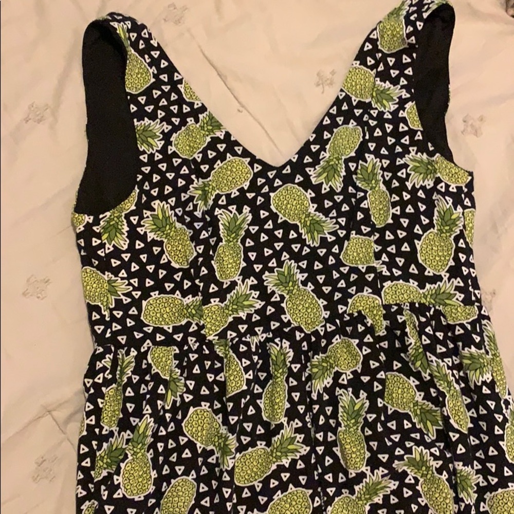 pineapple romper